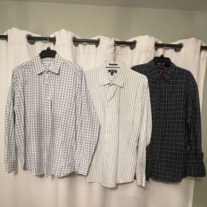 Banana Republic/Apt 9/Architect - 3 Dress Shirt / Button Down Bundle Sz: XL